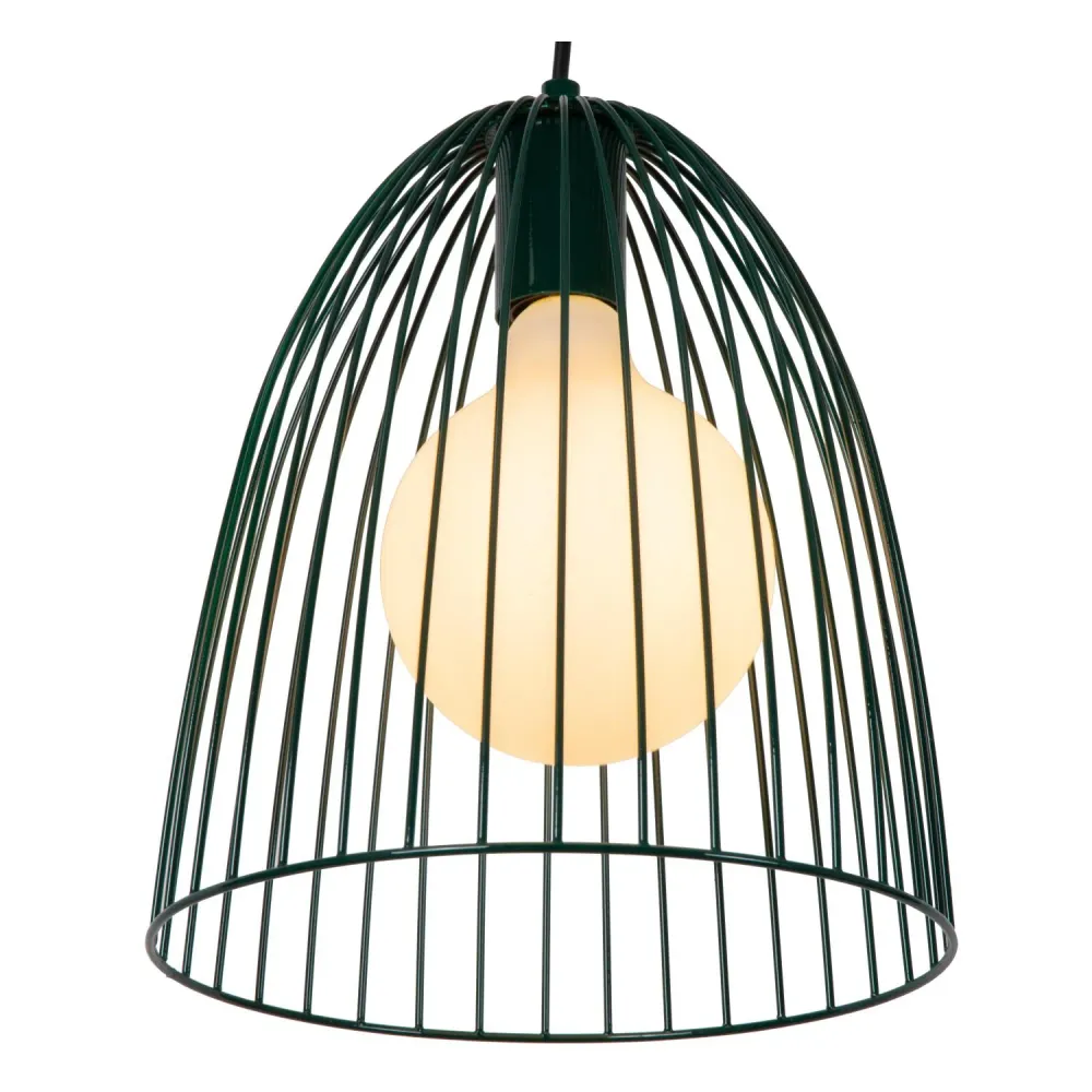 Hanglamp Macarons | Groen Metaal Lucide