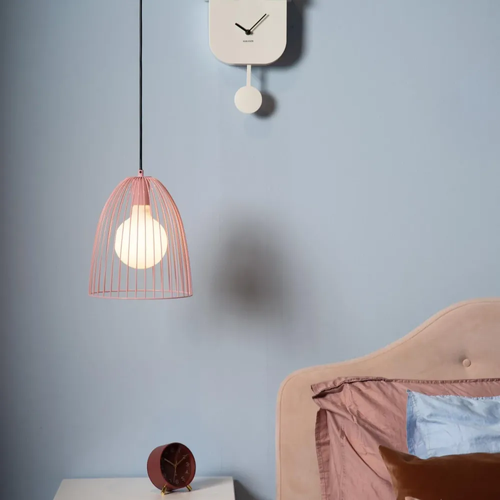 Hanglamp Macarons | Roze Metaal Lucide