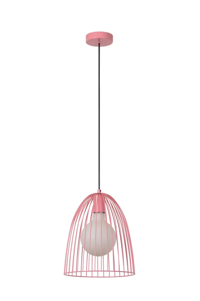 Hanglamp Macarons | Roze Metaal Lucide