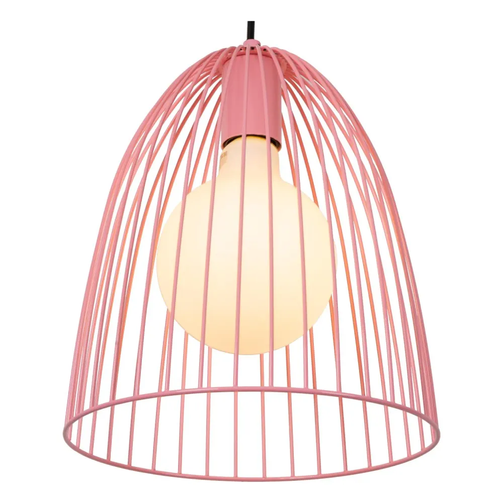Hanglamp Macarons | Roze Metaal Lucide