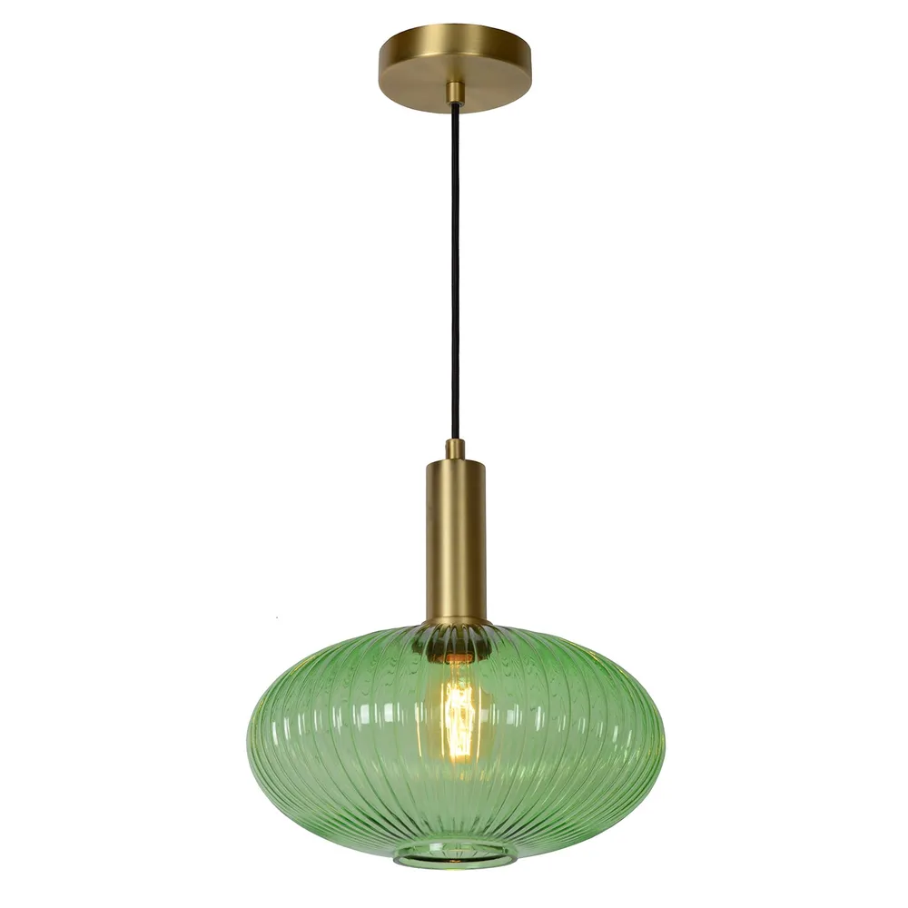 Hanglamp Maloto | Ø 30 cm | Groen Lucide