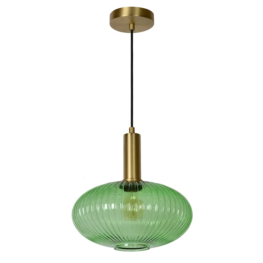 Hanglamp Maloto | Ø 30 cm | Groen Lucide