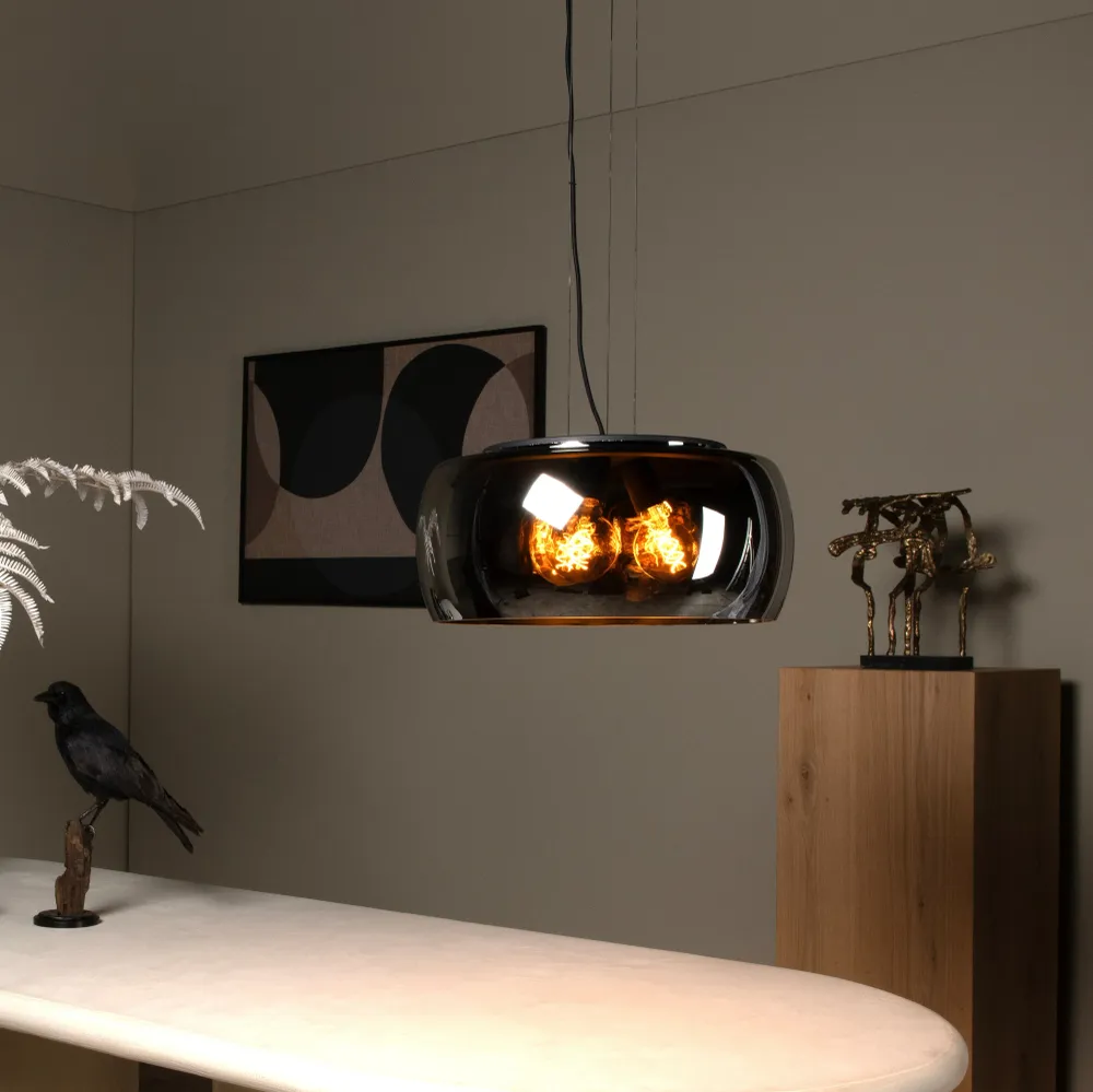 Hanglamp Olivia | Ø 50 cm | Fumé Lucide