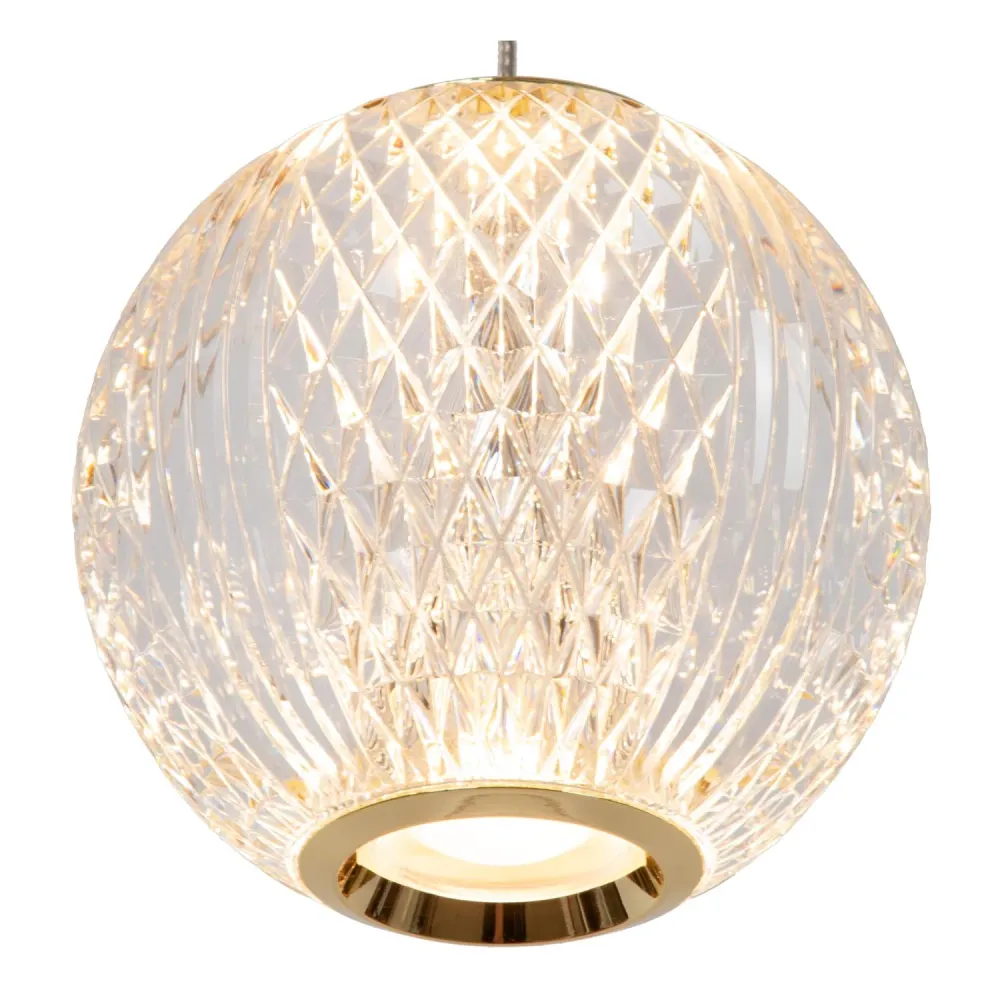 Lucide hanglamp CINTRA - Geïntegreerde LED - Transparant