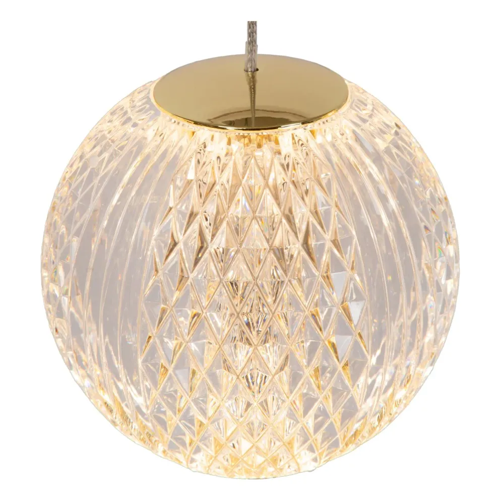Lucide hanglamp CINTRA - Geïntegreerde LED - Transparant