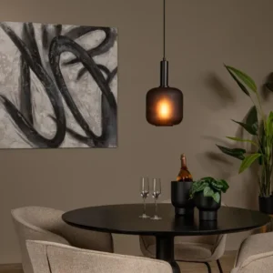 Lucide hanglamp ELOISE - 1xE27 - Zwart