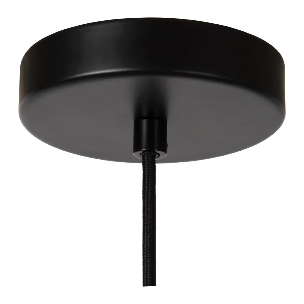 Lucide hanglamp ELOISE - 1xE27 - Zwart