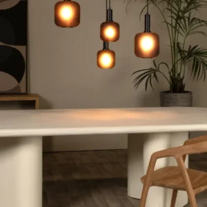 Lucide hanglamp ELOISE - 4xE27 - Zwart