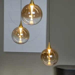 Lucide hanglamp GISELA - Geïntegreerde LED - Amber