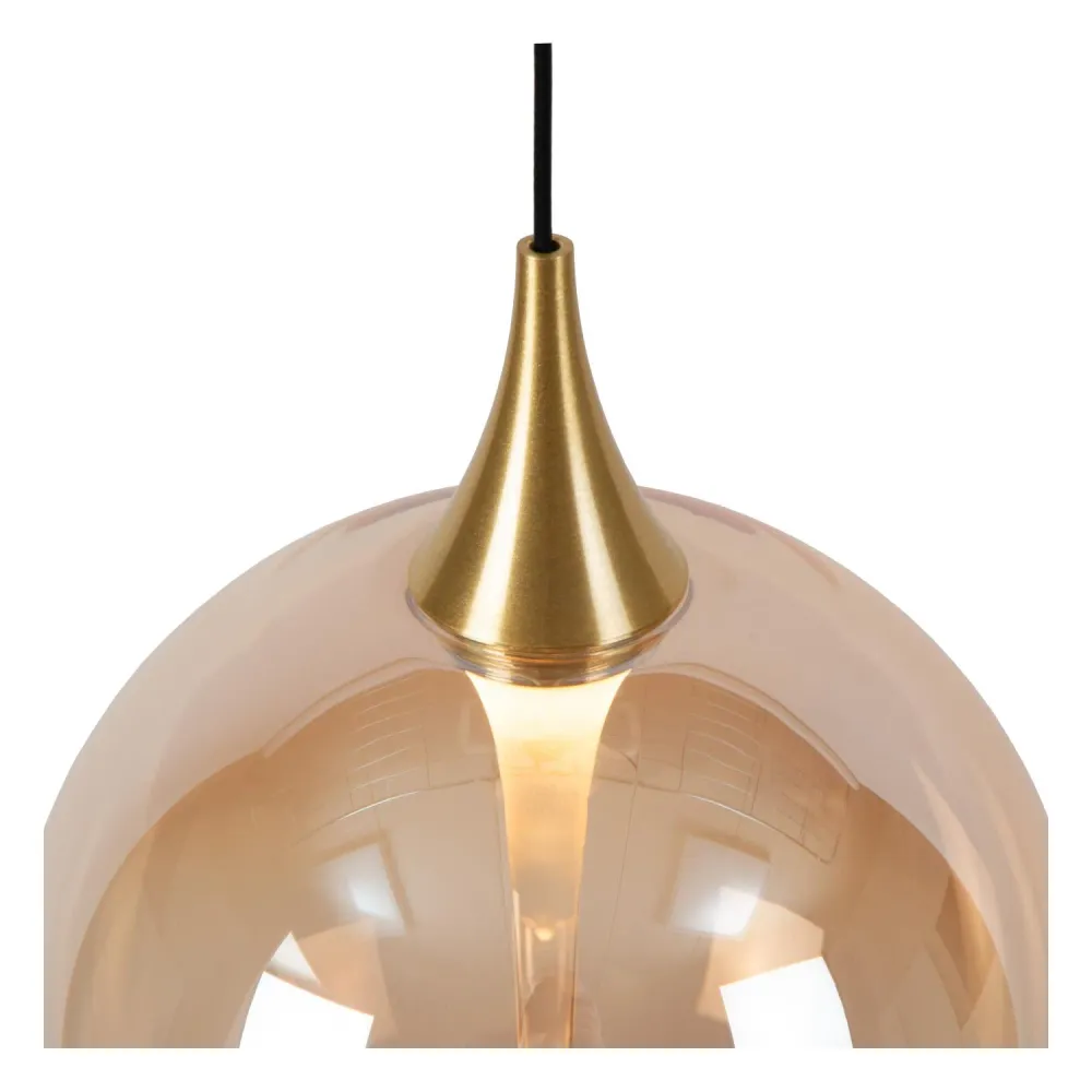 Lucide hanglamp GISELA - Geïntegreerde LED - Amber