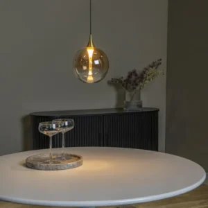 Lucide hanglamp GISELA - Geïntegreerde LED - Amber