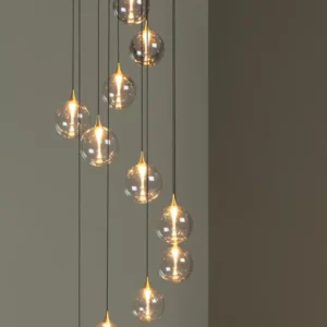 Lucide hanglamp GISELA - Geïntegreerde LED - Transparant