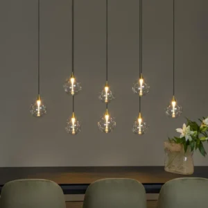 Lucide hanglamp GISELA - Geïntegreerde LED - Transparant