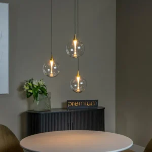 Lucide hanglamp GISELA - Geïntegreerde LED - Transparant
