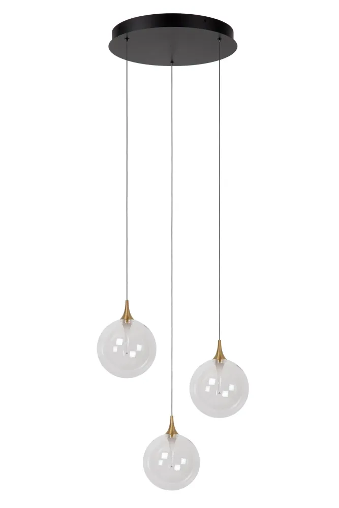 Lucide hanglamp GISELA - Geïntegreerde LED - Transparant
