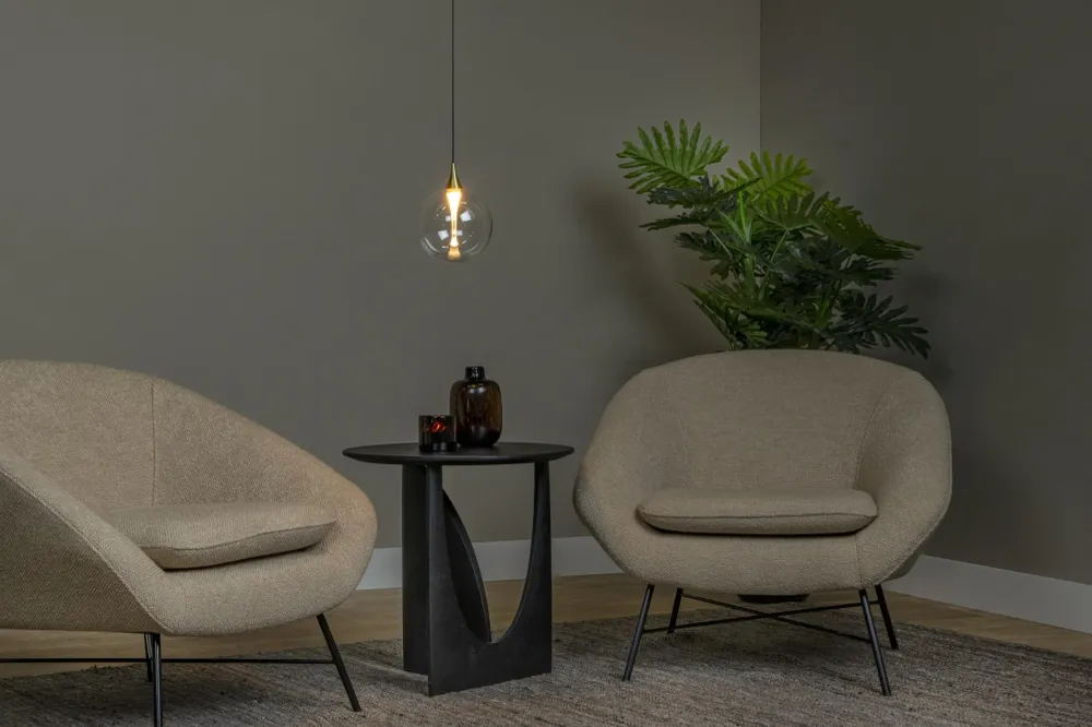 Lucide hanglamp GISELA - Geïntegreerde LED - Transparant