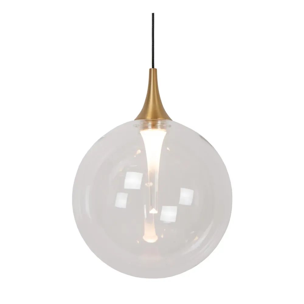 Lucide hanglamp GISELA - Geïntegreerde LED - Transparant