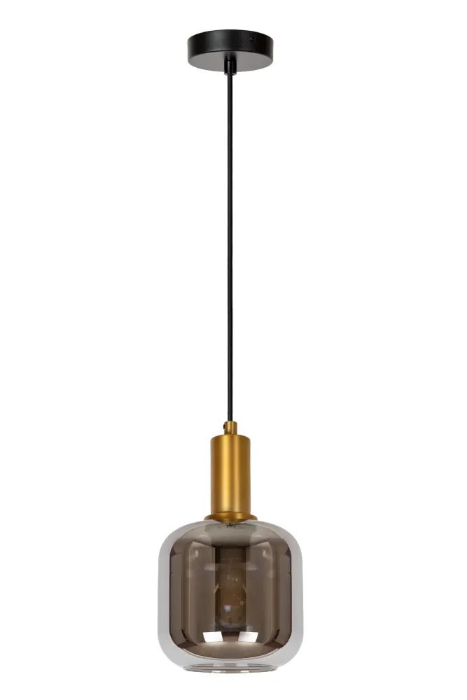 Lucide hanglamp JOANET - 1xE27 - Fumé