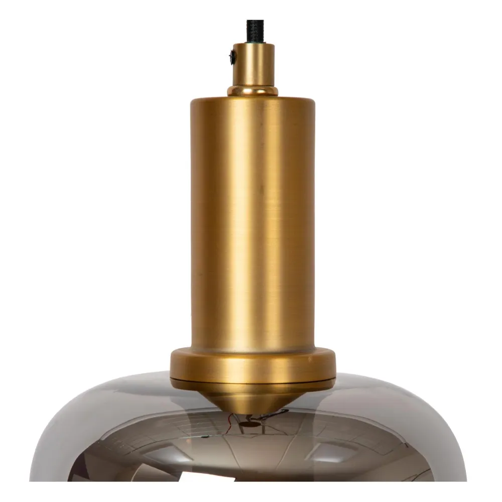Lucide hanglamp JOANET - 1xE27 - Fumé