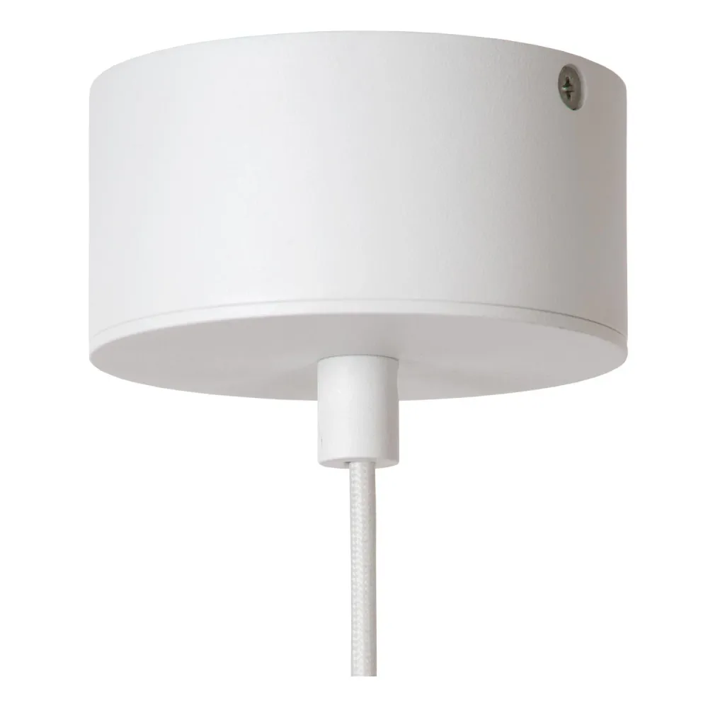 Lucide hanglamp KENNETH - Geïntegreerde LED - Wit