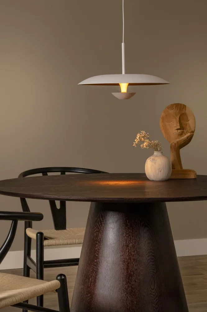 Lucide hanglamp KENNETH - Geïntegreerde LED - Wit