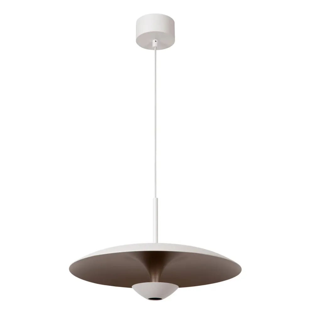 Lucide hanglamp KENNETH - Geïntegreerde LED - Wit
