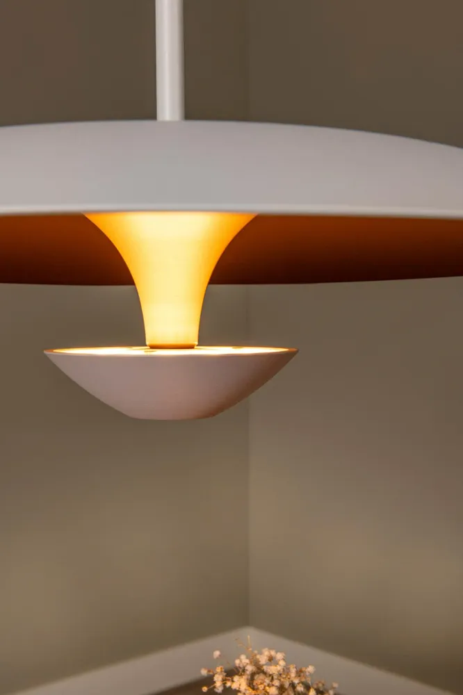Lucide hanglamp KENNETH - Geïntegreerde LED - Wit