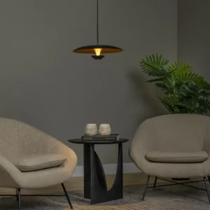 Lucide hanglamp KENNETH - Geïntegreerde LED - Zwart
