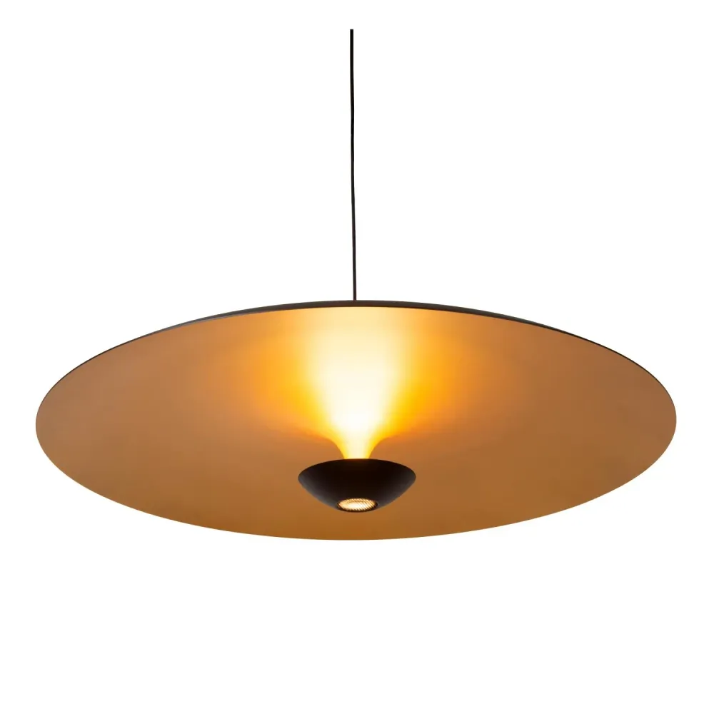 Lucide hanglamp KENNETH - Geïntegreerde LED - Zwart