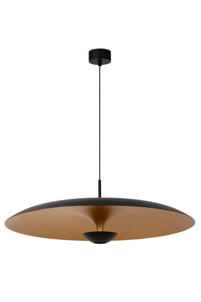 Lucide hanglamp KENNETH - Geïntegreerde LED - Zwart