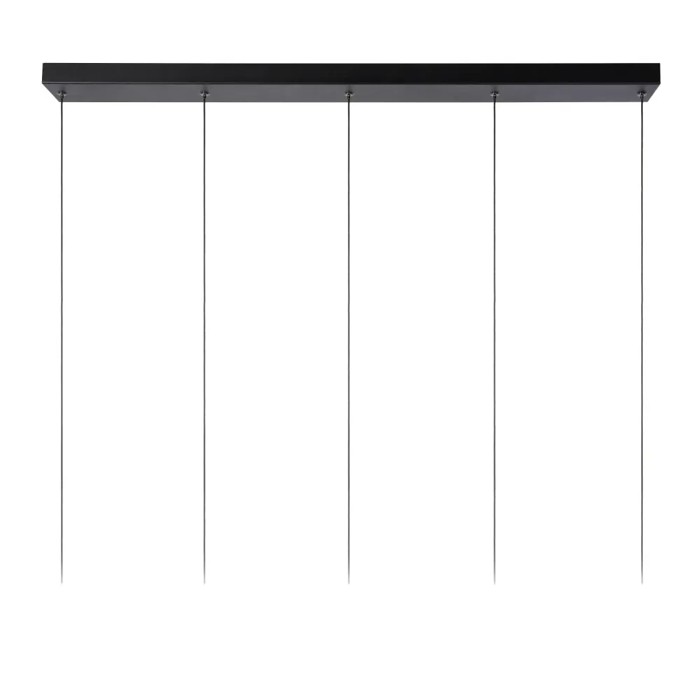 Lucide hanglamp MARGARY - Geïntegreerde LED - Zwart