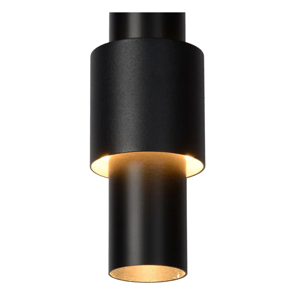 Lucide hanglamp MARGARY - Geïntegreerde LED - Zwart