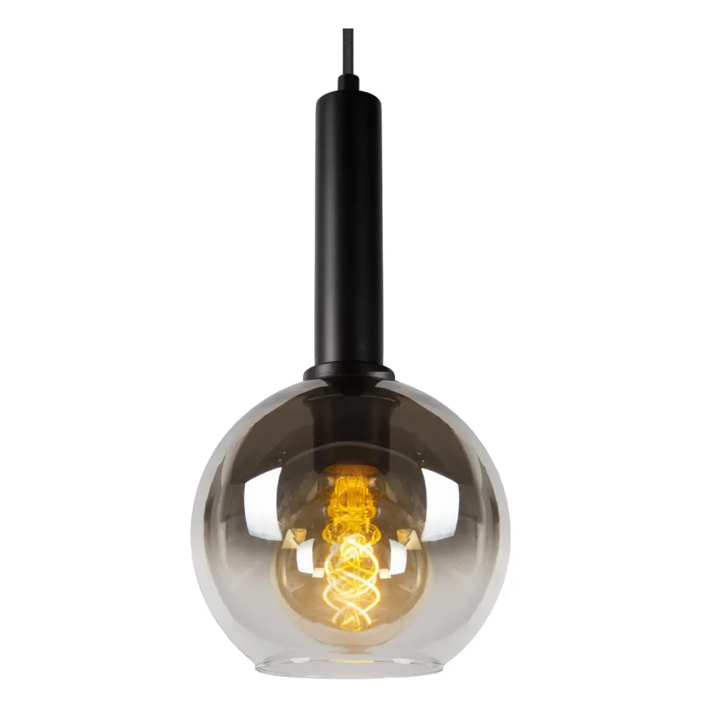 Lucide hanglamp MARIUS - 7xE27 - Zwart