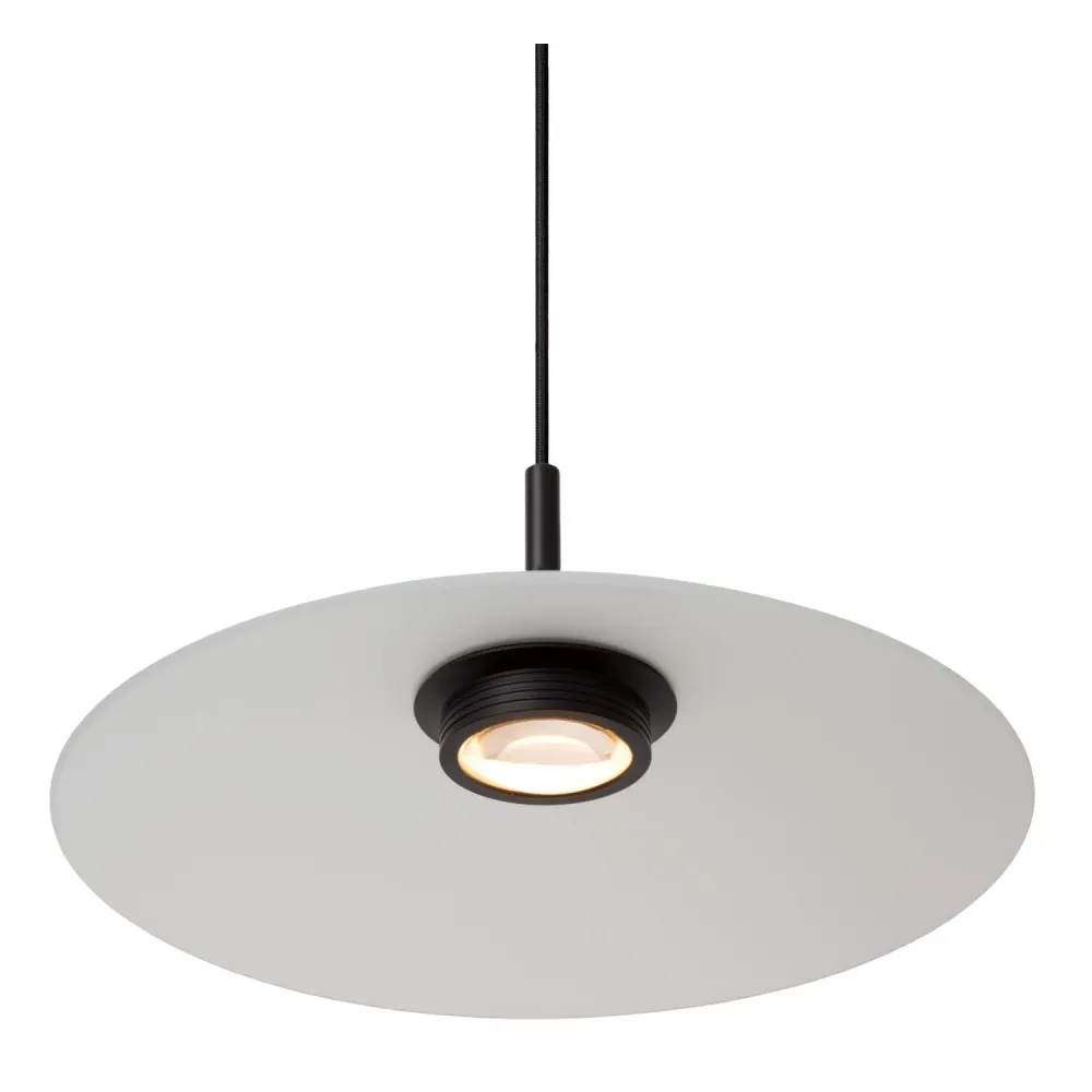 Lucide hanglamp MENGA - Geïntegreerde LED - Opaal