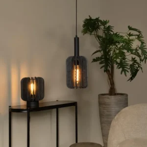 Lucide hanglamp RAFAL - 1xE27 - Grijs