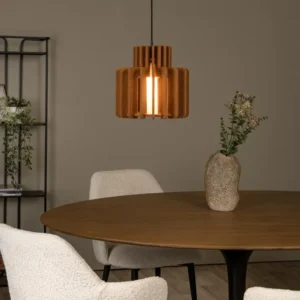 Lucide hanglamp ROLLO - 1xE27 - Terracotta