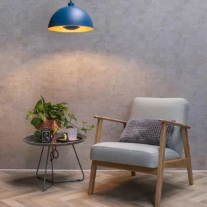 Lucide hanglamp SIEMON - 1xE27 - Blauw