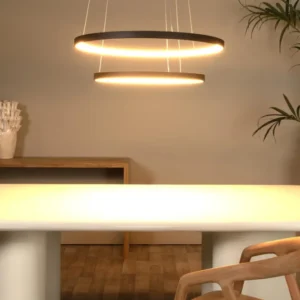 Lucide hanglamp VIDAL - Geïntegreerde LED - Zwart