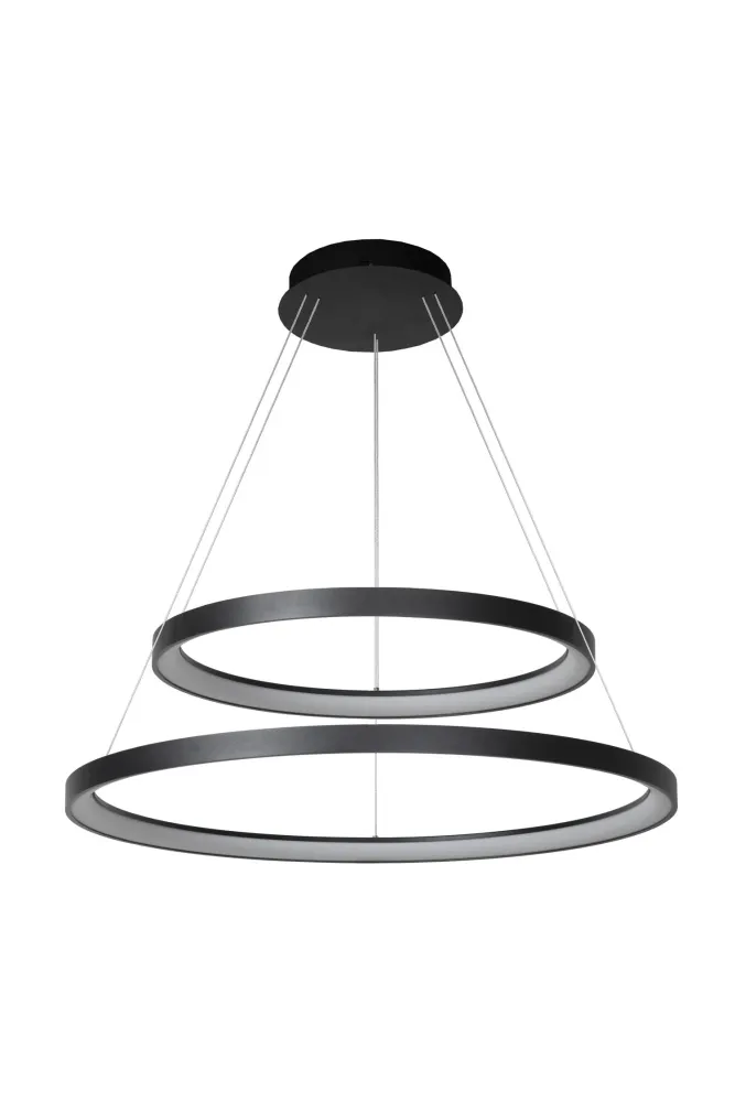 Lucide hanglamp VIDAL - Geïntegreerde LED - Zwart