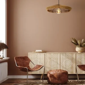 Lucide hanglamp YUNKAI - 1xE27 - Naturel