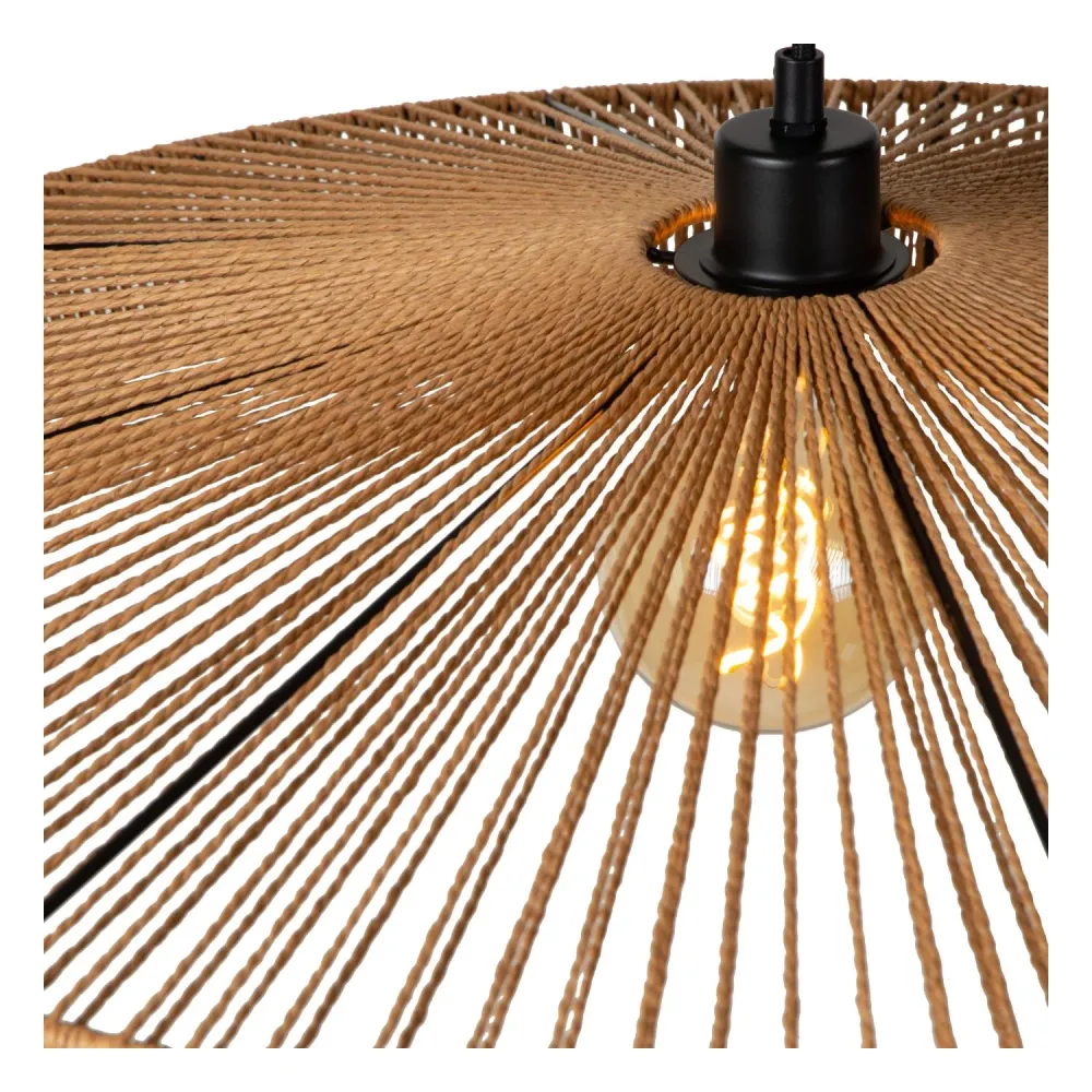 Lucide hanglamp YUNKAI - 1xE27 - Naturel