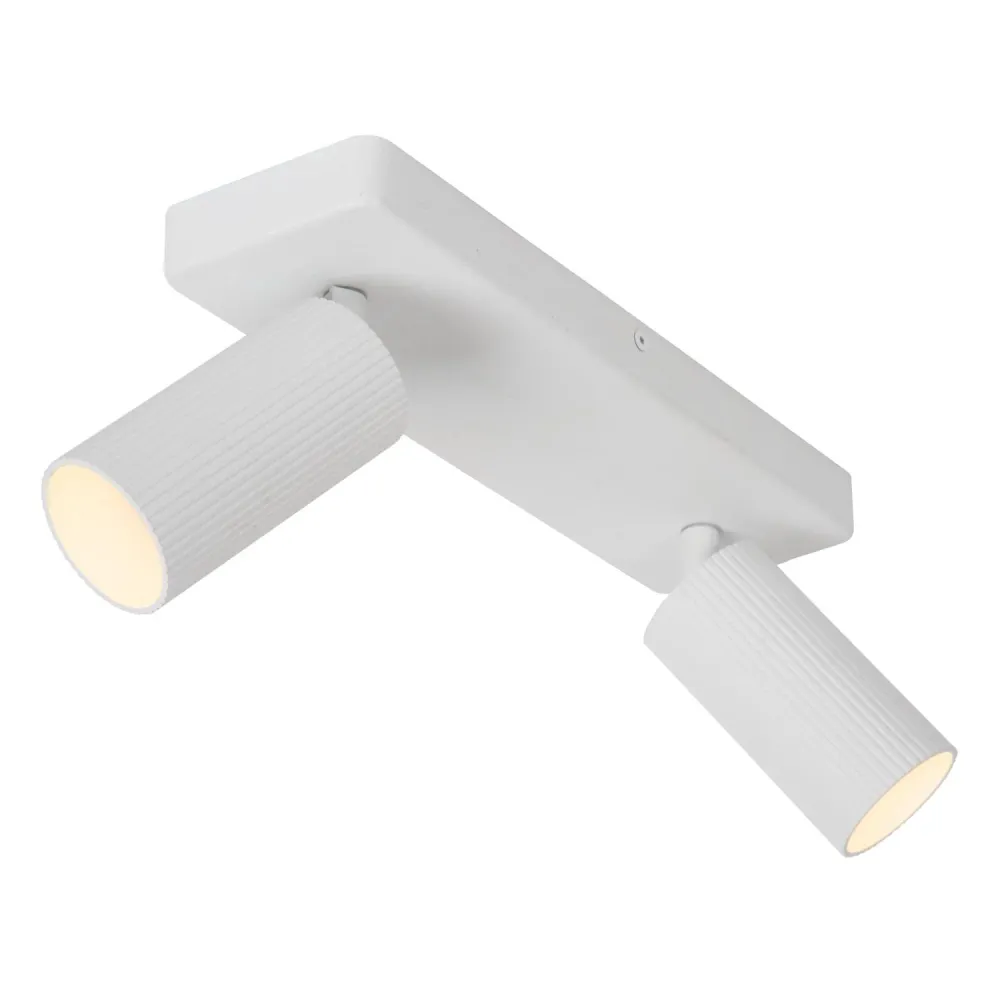Lucide plafondspot CLUBS - 2xGU10 - Wit