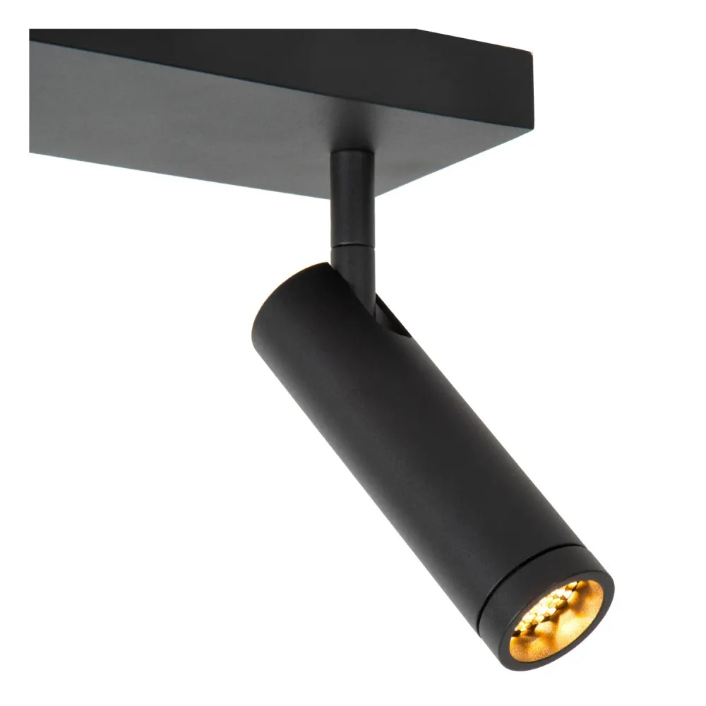 Lucide plafondspot GRADO - 2xGU10 (MR11) - Zwart