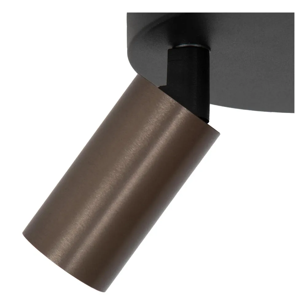 Lucide plafondspot RITMO - 2xGU10 (MR11) - Koffie