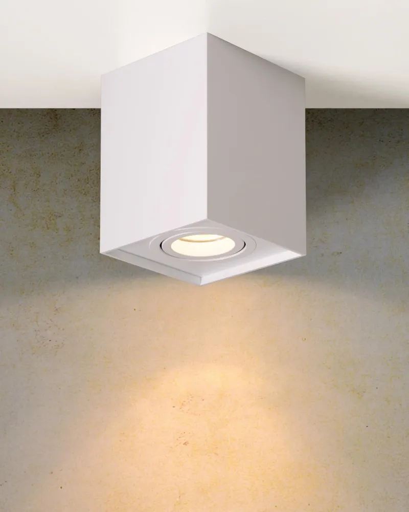 Lucide plafondspot TUBE - 1xGU10 - Wit