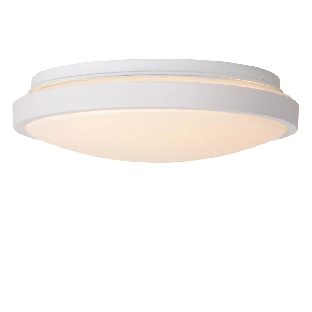 Lucide plafonnière badkamer DASHER - 1xGeïntegreerde LED - Wit