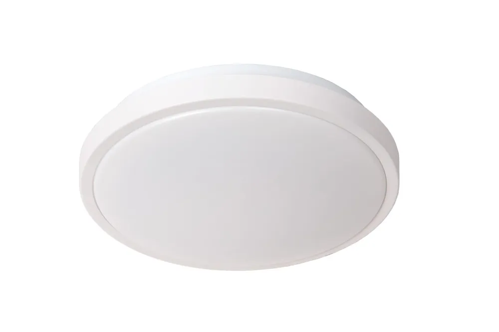 Lucide plafonnière badkamer DASHER - 1xGeïntegreerde LED - Wit
