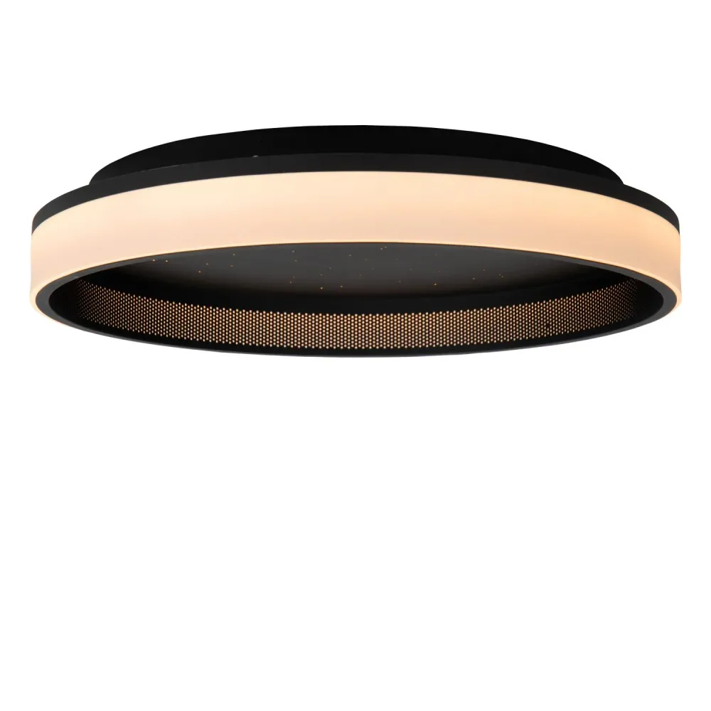 Lucide plafonnière ESTREJA - Geïntegreerde LED - Zwart