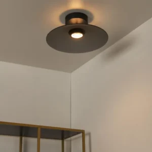 Lucide plafonnière MENGA - Geïntegreerde LED - Fumé