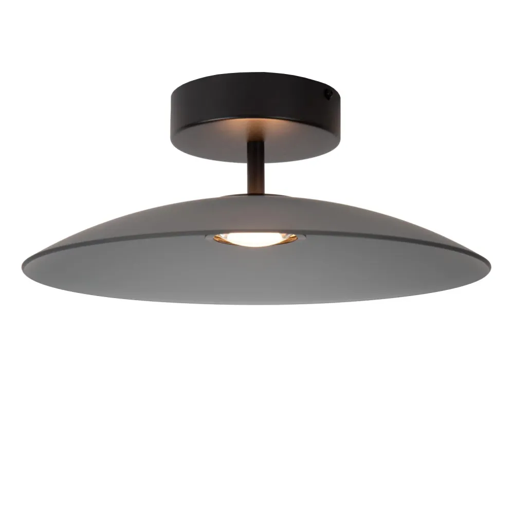 Lucide plafonnière MENGA - Geïntegreerde LED - Fumé